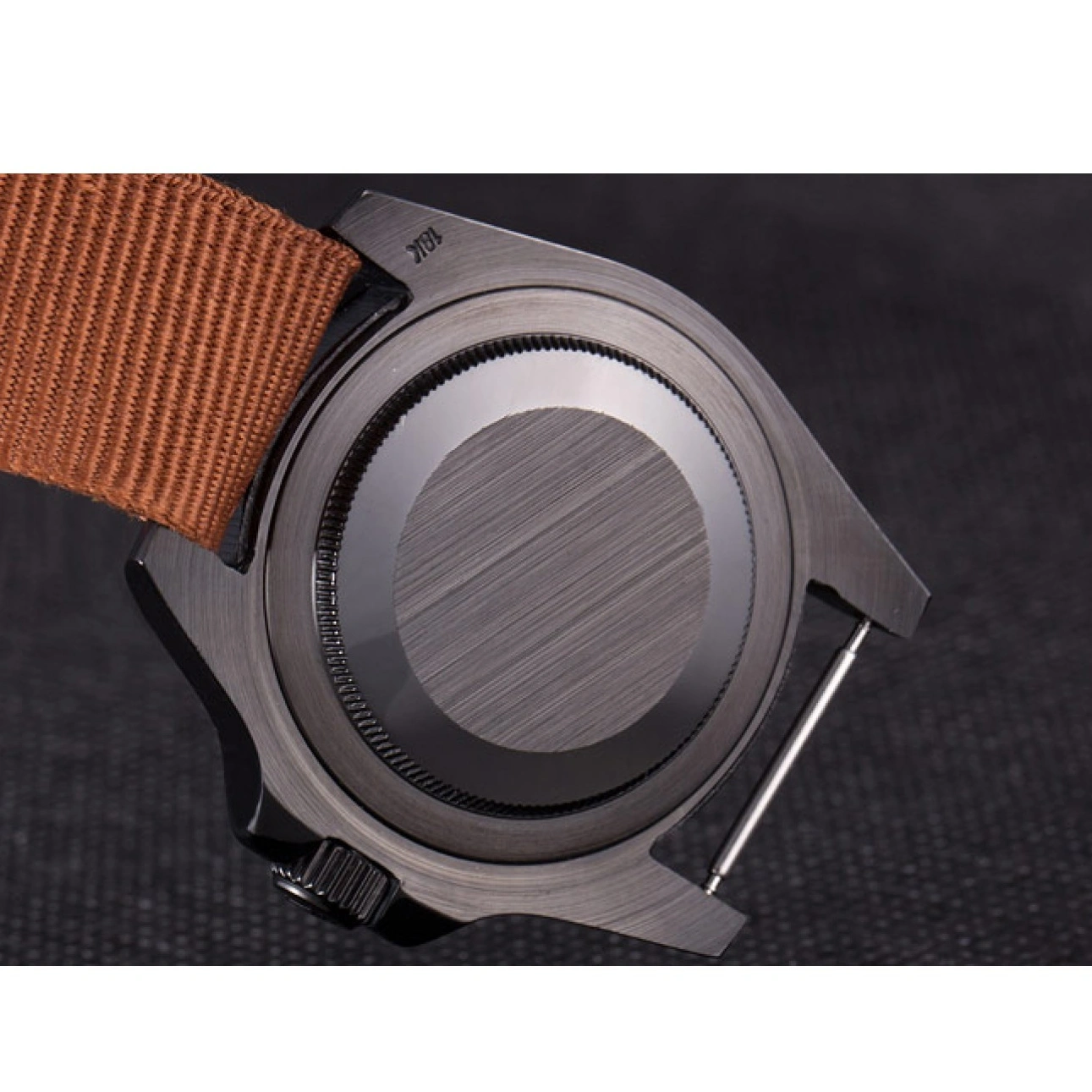 MiroTime 1013 Rolex Submariner STEALTH MK IV Brown Fabric Band rl426 621388